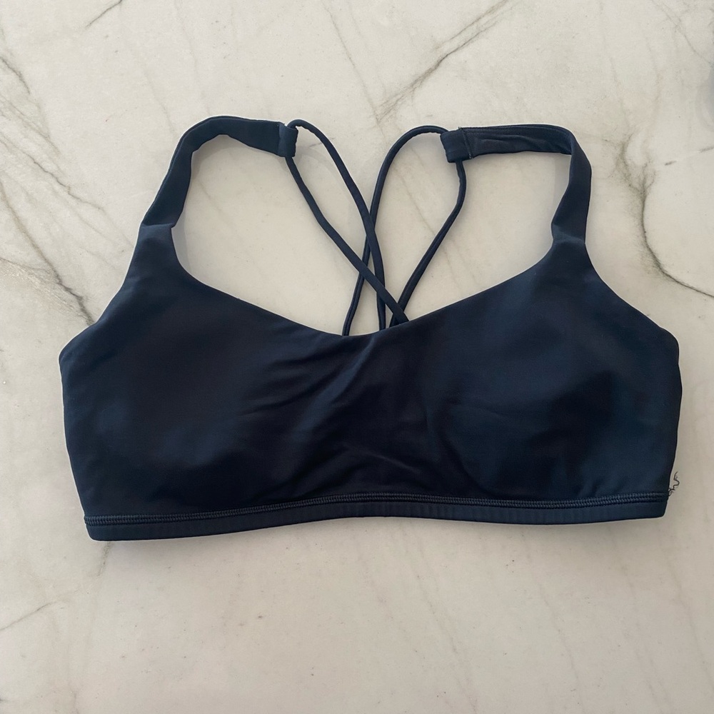 Women's Lululemon Black Size 8 Sports Bra